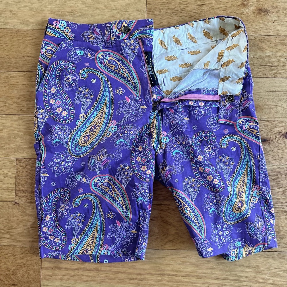 Loudmouth 35w golf shorts party shorts!